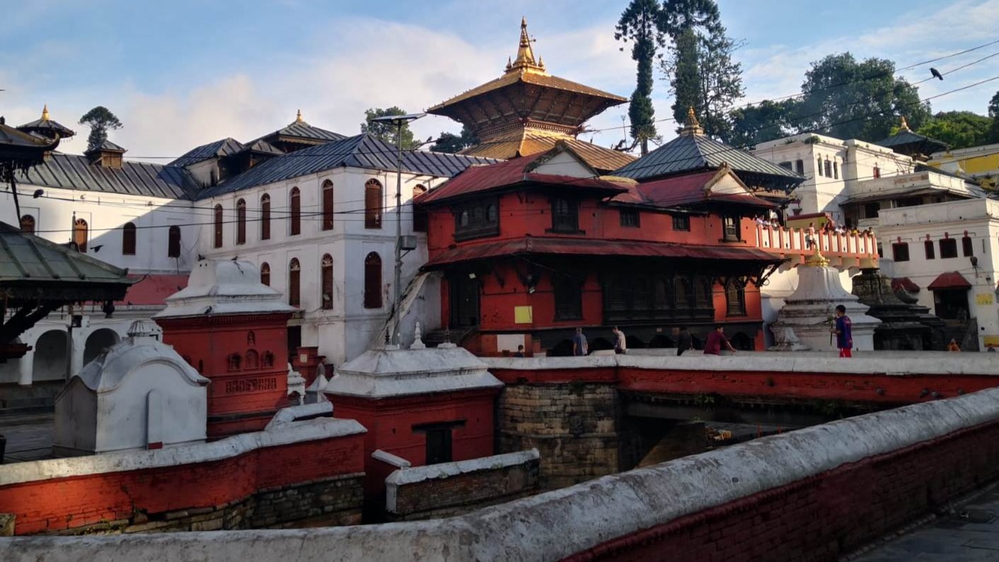 A Spiritual Monday Morning at Pashupatinath Temple During the Holy Month of Shravan